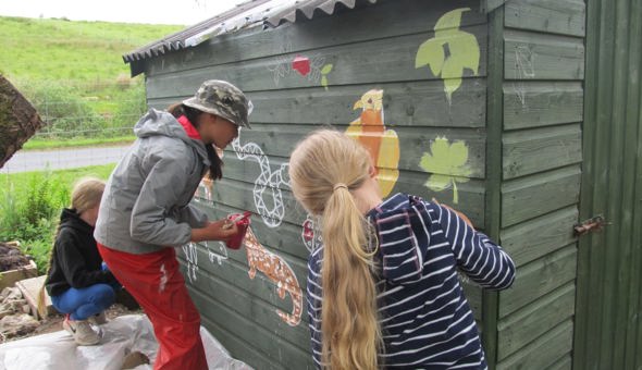 Busy times at the Community Garden gallery 5