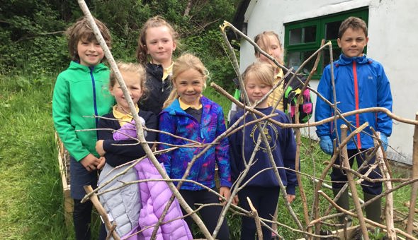 Busy times at the Community Garden