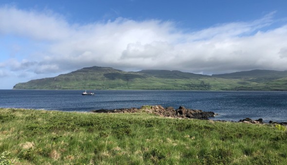 Aird Fada Seaweed Farm - infrastructure installed