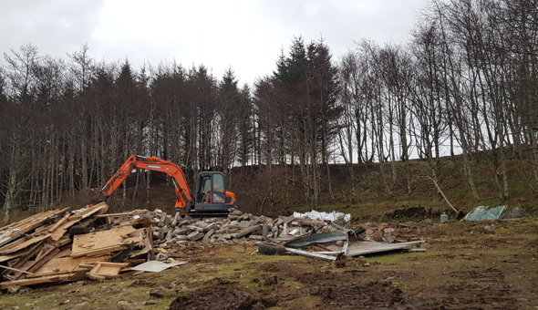 Bendoran - groundworks finally starting. gallery 0