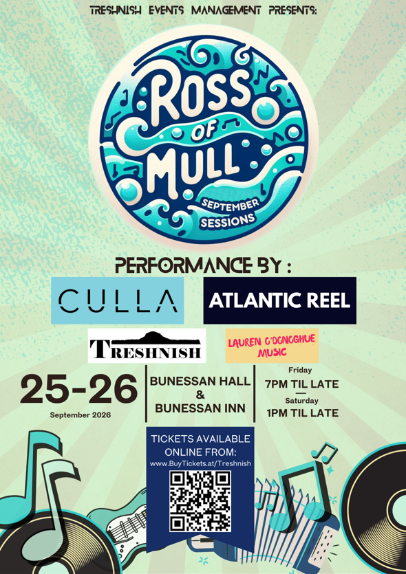 Ross of Mull - September Sessions - 2026 